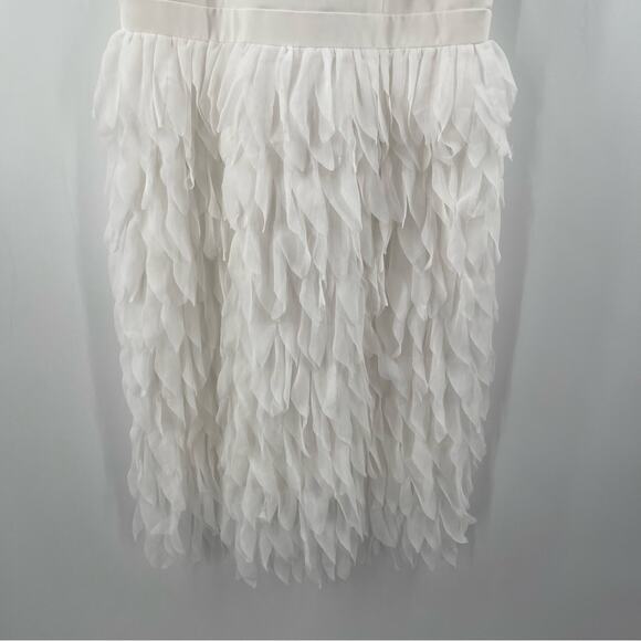 NEW AIDAN BY AIDEN MATTOX Dress Size 2 Tiered Halter Bridal Wedding Bride NWOT - Picture 10 of 16